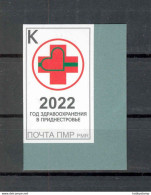 Label Transnistria 2023 Year Of Healthcare In Transnistria Medicine 1v**MNH Imperforated - Etichette Di Fantasia