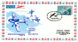 COV 32 - 8-a AIRPLANE, Romania - Cover - Used - 1991 - Lettres & Documents