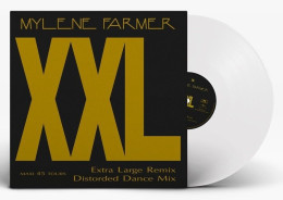 Mylene Farmer Maxi 45Tours Vinyle XXL Exclusivité Couleur Blanc - 45 Toeren - Maxi-Single