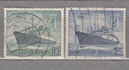 GERMANY BERLIN 1955 Used (o) Mi 126-127 #33977 - Used Stamps