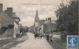 Hardanges * Rue Et Vue Du Bourg * Villageois - Autres & Non Classés