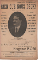 Partitions-RIEN QUE NOUS DEUX Valse Chantée Paroles D'E Joullot & Alberty, Musique D'E Rosi (2) - Scores & Partitions