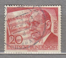 GERMANY BERLIN 1956 Used (o) Mi 156 #33983 - Used Stamps