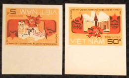 Vietnam MNH Imperf Stamps 1987 : All Sides Cooperation Between Viet Nam & USSR ; Scott#1804-1805 (Ms527) - Vietnam