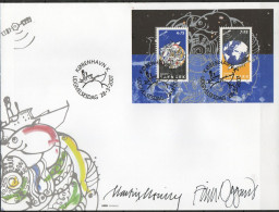Martin Mörck. Denmark 2007.  Galatea - 3 - Expedition.  Michel Bl.30  FDC. Signed. - FDC