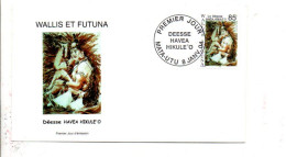 WALLIS ET FUTUNA FDC 2004 DEESSE HAEVA - FDC