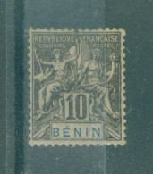 BENIN - N°37* MH Trace De Charnière SCAN DU VERSO. - Unused Stamps