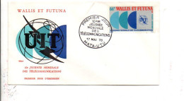 WALLIS ET FUTUNA FDC 1978 JOURNEE MONDIALE TELECOMMUNICATIONS - FDC