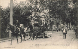 Ernée * Les Fêtes Du 11 Juillet 1909 * Le Char Des Sports * Cavalcade Mi Carême - Ernee