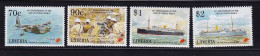 LI05 Libera 1995 The 50th Anniversary Of The End Of The WW II Mint Stamps - Liberia