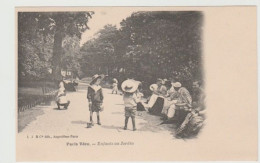 PARIS Vécu  "Enfants Au Jardin" - Petits Métiers à Paris