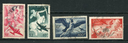 FRANCE -  MYTHOLOGIE - N° Yvert PA 16/19 Obli. - 1927-1959 Gebraucht