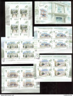 Label Transnistria 2023 30th Anniversary Of Savings Bank 5Sheetlets**+ S/s**MNH Imperforated - Fantasy Labels