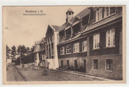 39081801 - Northeim In Hannover. Kreis - Kindererholungsheim Gelaufen, 1939. Leichter Stempeldurchdruck, Sonst Gut Erha - Northeim