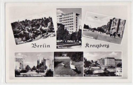 39043401 - Berlin Kreuzberg Mit 6 Abbildungen Gelaufen Von 1958. Gute Erhaltung. - Kreuzberg
