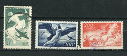 FRANCE -  MYTHOLOGIE - N° Yvert PA 16+18+19 Obli. - 1927-1959 Used