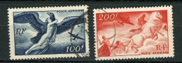 FRANCE -  MYTHOLOGIE - N° Yvert PA 18+19 Obli. - 1927-1959 Oblitérés