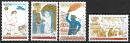 GREECE 2008 Olympic Games Beijing Complete MNH Set Vl. 2420 / 2423 - Ungebraucht