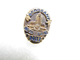 PIN'S    LOS ANGELES  POLICE  SERGEANT - Politie