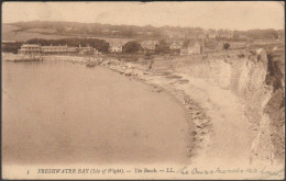 The Beach, Freshwater Bay, Isle Of Wight, 1908 - Lévy Postcard LL3 - Other & Unclassified