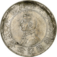 République De Chine, Dollar, Yuan, 1927, Argent, TTB+, KM:318a.1 - China