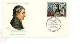 WALLIS ET FUTUNA FDC 1984 PERE BATAILLON MISSIONNAIRE - FDC