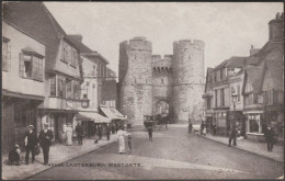 Westgate, Canterbury, Kent, C.1910s - Photochrom Postcard - Canterbury