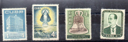 Cuba Series Nº Yvert 440 + 441 +443 + 448 ** - Unused Stamps