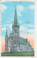 Rutland, VT. Sacred Heart Of Mary Church Gl1936 #204.622 - Autres & Non Classés