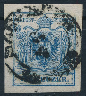 O 1850 9kr HP III. Hiányos Nyomat, A Felső Jobb Sarok Hiányzik + Bal Oldalon Hibák / Plate Flaw: Missing Print On The Co - Altri & Non Classificati