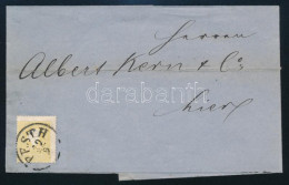 ~1858 2kr Levélen / On Cover "PESTH" - Other & Unclassified