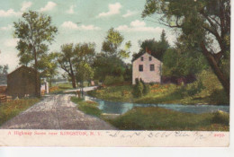 Kingston, N.Y. A Highway Scene Gl1907 #204.150 - Autres & Non Classés