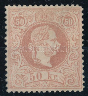 * 1867 50kr Rózsabarna (pici Falc) / Rose Brown (small Hinge) - Sonstige & Ohne Zuordnung