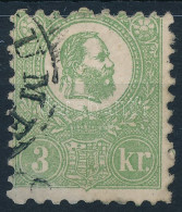 O 1871 Kőnyomat 3kr III. Típus (160.000) / Mi 2 Type III. - Otros & Sin Clasificación