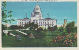 Providence, R.I. State Capitol/Grounds Gl1938 #204.241 - Autres & Non Classés