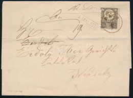 1872 Réznyomat 15kr Elfogazva, Ajánlott Levélen / On Registered Cover "BÁCS" - Autres & Non Classés