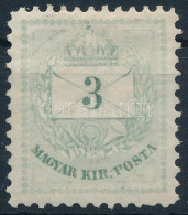 * 1874 3kr 11 1/2 Fogazással - Altri & Non Classificati