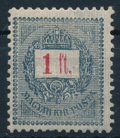 ** 1889 1Ft Fogazás / Perforation 12 : 11 1/2 - Altri & Non Classificati