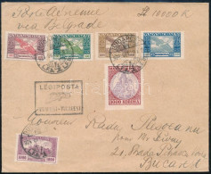1924 Légi Levél Bukarestbe / Airmail Cover To Bucarest - Other & Unclassified