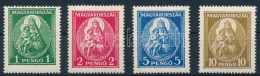 ** 1932 Nagy Madonna Luxus Minőségű Sor (90.000) / Mi 484-487 - Other & Unclassified