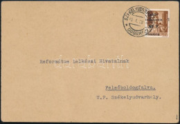 1945 Levelezőlap 50P/4f Bélyeggel / Cover With 50P/4f Franking "SZÉKELYUDVARHELY" Signed: Bodor - Sonstige & Ohne Zuordnung