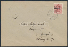 Rozsnyó 1945 Helyi Portózott Levél / Local Cover With Postage Due Stamp. Signed: Bodor - Other & Unclassified