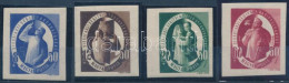 ** 1947 S.A.S. Vágott Sor (100.000) / Mi 981-984 Imperforate Set - Other & Unclassified