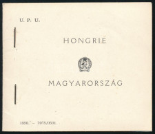 ** 1949 UPU Bélyegfüzet BF9 (270.000) / Stamp Booklet - Sonstige & Ohne Zuordnung