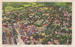 Rutland, Vermont Panorama Gl1936 #204.325 - Autres & Non Classés