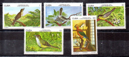 Cuba Series Nº Yvert 2046/48 + Aéreo Nº Yvert 276/77 ** PÁJAROS (BIRDS) - Unused Stamps