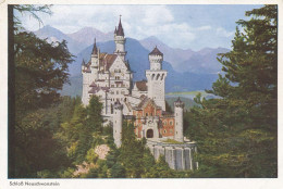 Schloss Neuschwanstein In Schwangau Gl1937 #136.185 - Châteaux