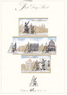 13 4372 4376 BL 212  2013-17 Belgique  FDS First Day Sheet FR NL  Tournai Grand Place  28-10-2013 075793 - 2011-2014