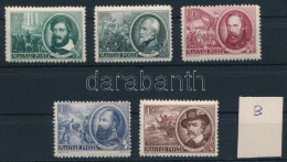 ** 1952 Szabadságharcosok B Sor (1Ft Rozsda) / Mi 1224-1229 Perforation 12 (1Ft Stain) - Altri & Non Classificati