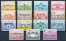 ** 1986-1991 Kastélyok 15 Klf Bélyeg, Az I.S. Változat összes Létező Bélyege! / 15 Different Castle Stamp In Type I.S. - Sonstige & Ohne Zuordnung